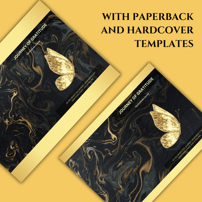 Gratitude Journal Template | Editable Canva Journal for Amazon KDP